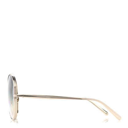 Chloe Aviator Sunglasses CE128S Gold 3 of 9