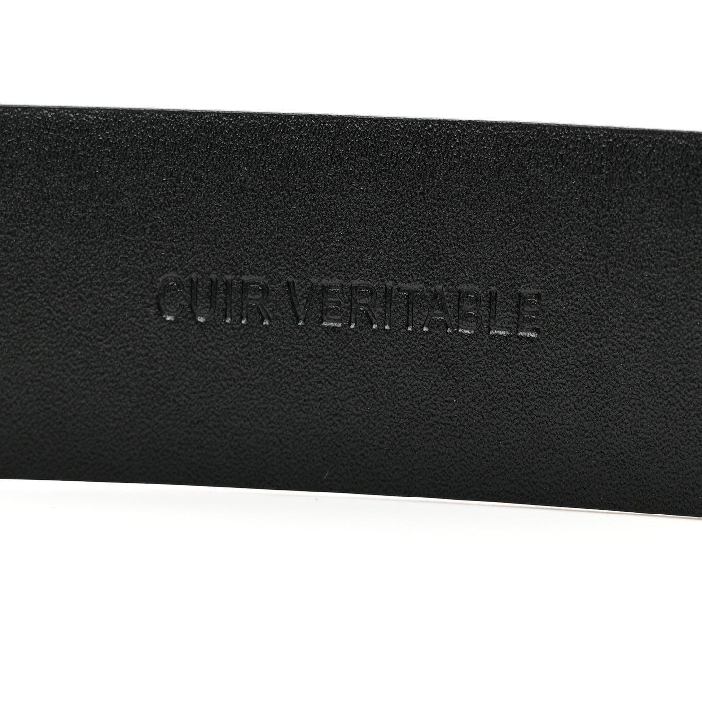 Calfskin Lambskin CC Chain Belt 85 34 Black Gold