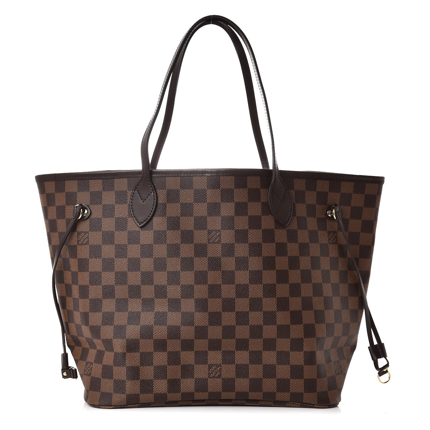 Damier Ebene Neo Neverfull MM Rose Ballerine
