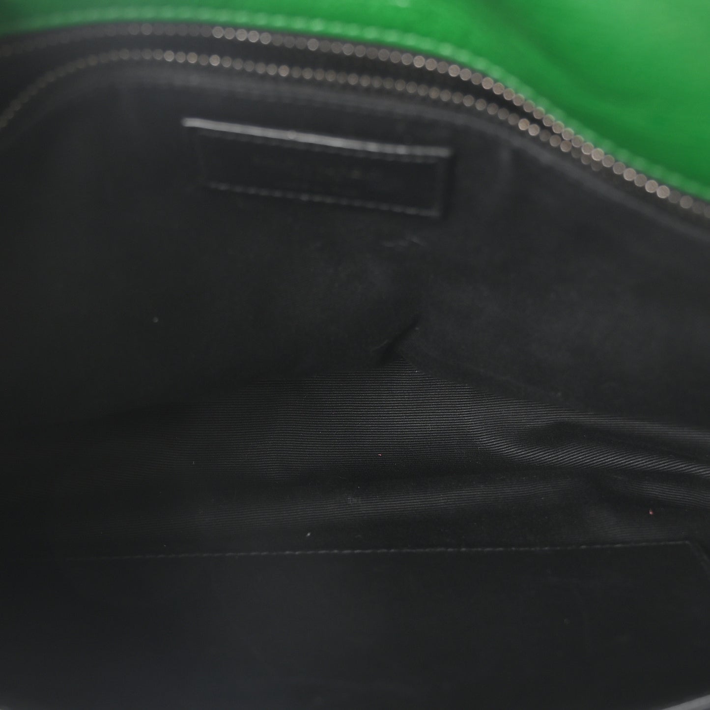 Crinkled Calfskin Matelasse Monogram Medium Niki Chain Satchel New Vert Praire