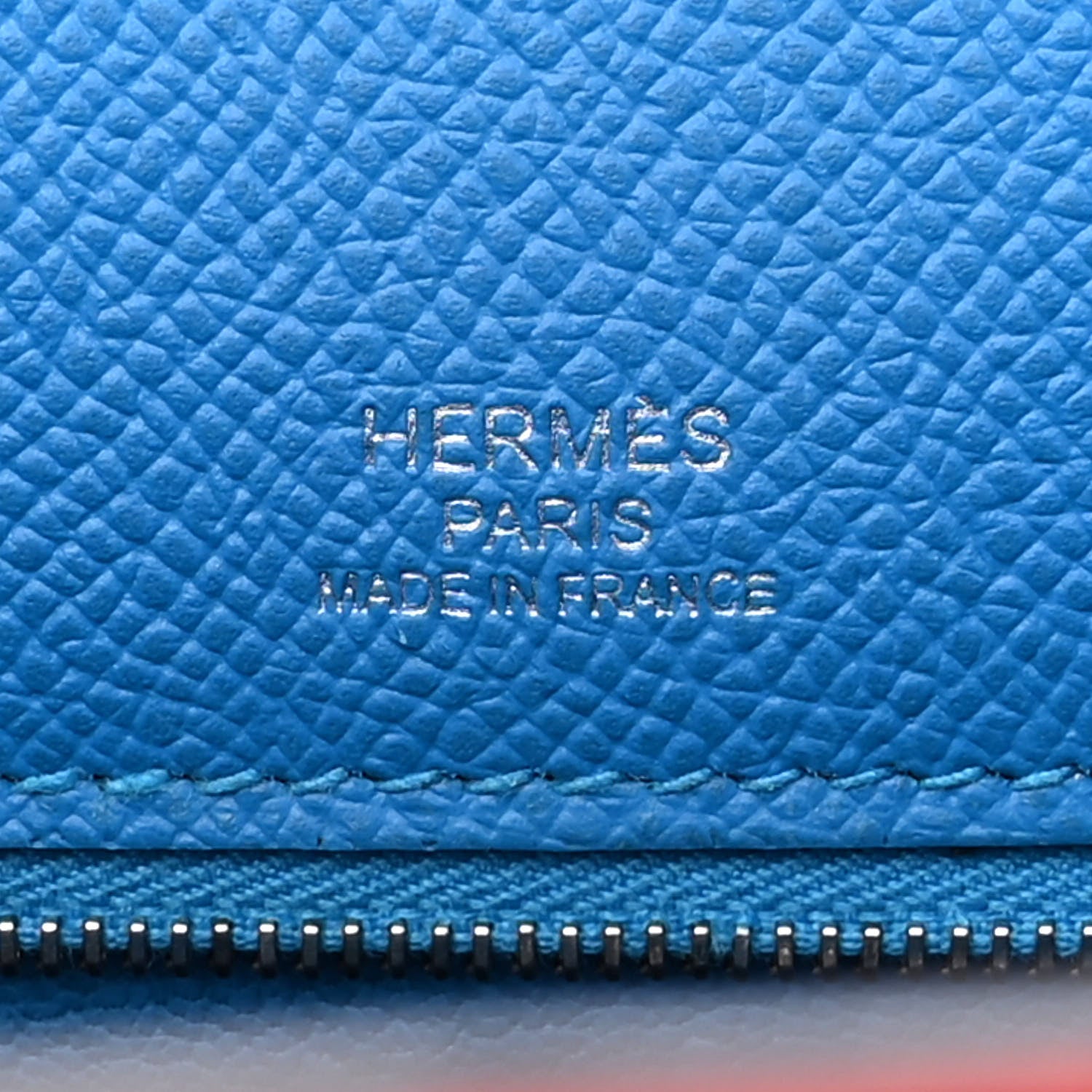 Hermes Epsom Casaque Kelly Sellier 28 Rouge Coeur Rose Extreme Bleu Zanzibar 5 of 10