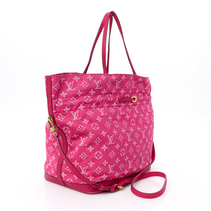 Louis Vuitton Denim Noefull MM Rose Indien 3 of 13