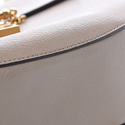 Chloe Grained Lambskin Drew Shoulder Bag Motty Grey 10 of 10