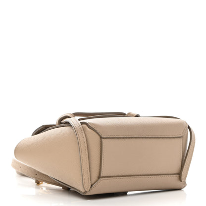 Celine Grained Calfskin Pico Belt Bag Light Taupe 4 of 18