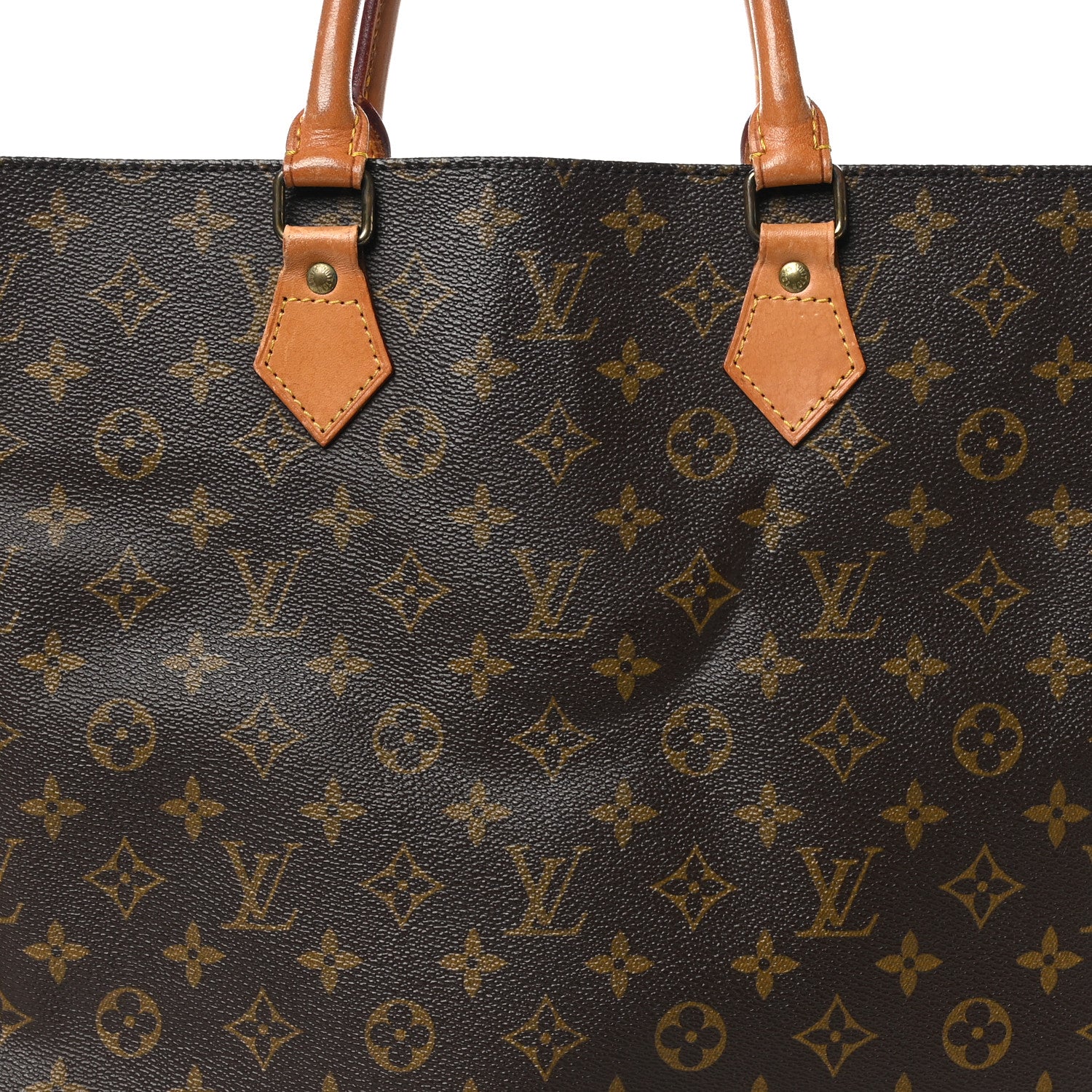 Louis Vuitton Monogram Sac Plat 7 of 12
