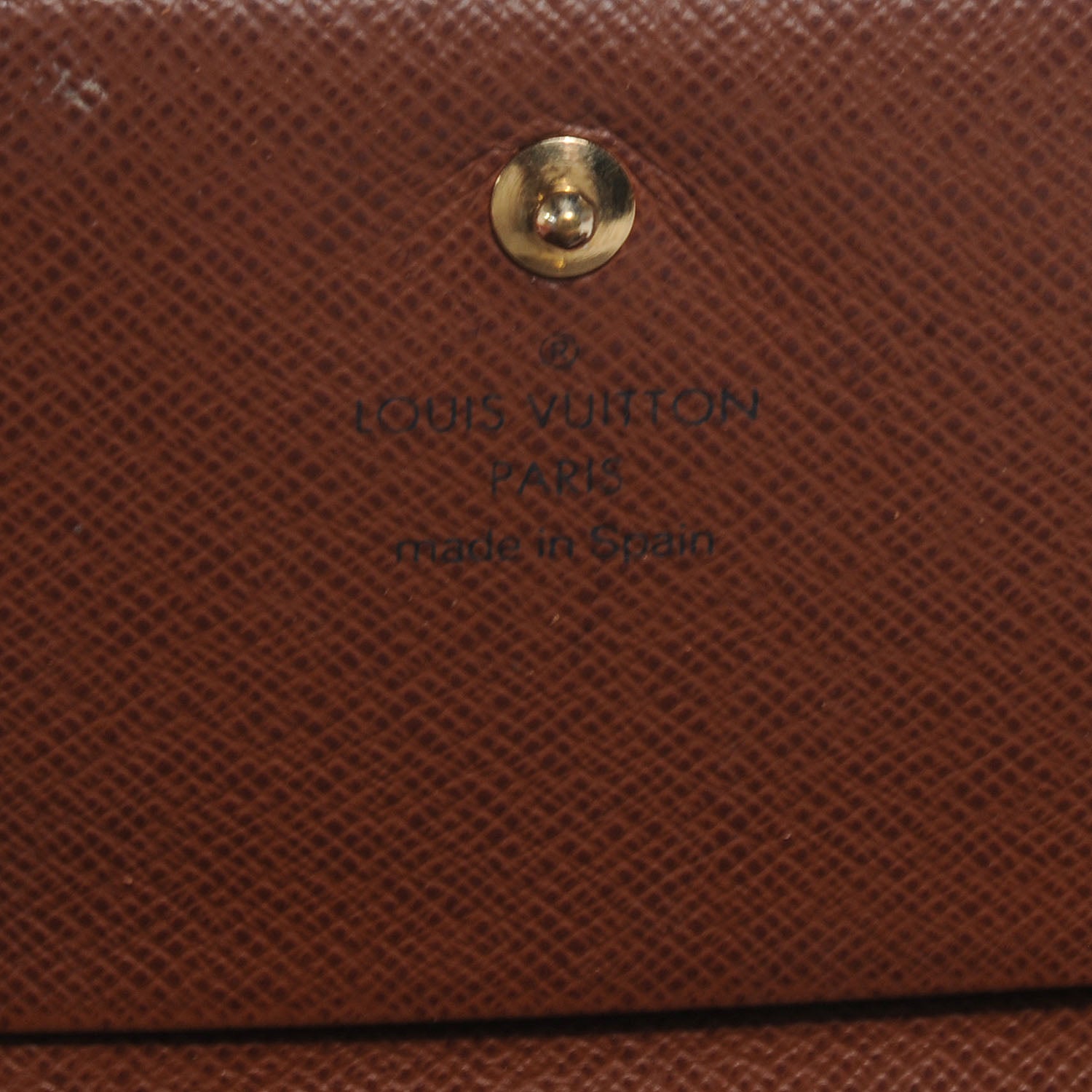 Louis Vuitton Monogram Porte-Monnaie Tresor Wallet 6 of 9