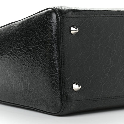 Christian Dior Ceramic Effect Deerskin Jeweled Swan Lady Dior Black 5 of 9