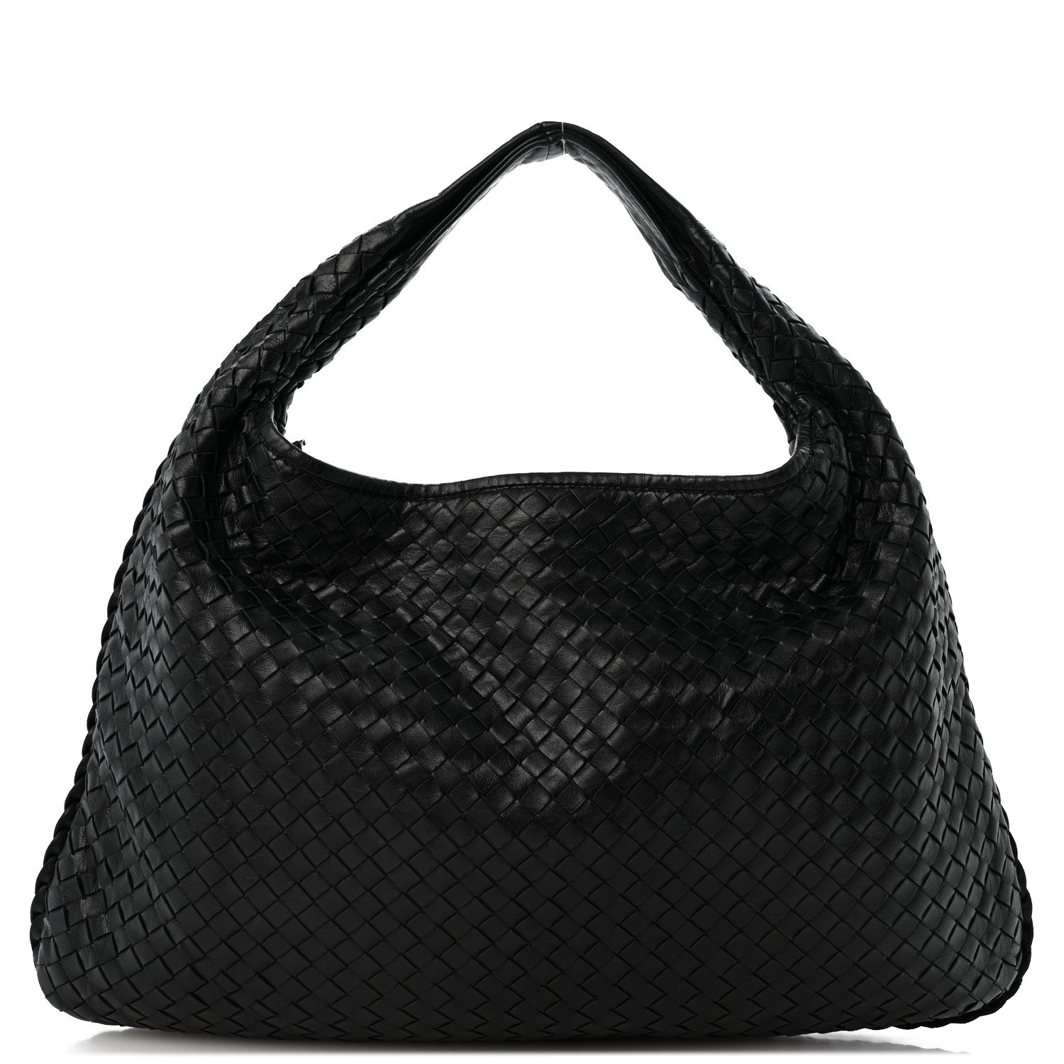 Bottega Veneta Nappa Intrecciato Large Veneta Hobo Black 1 of 13