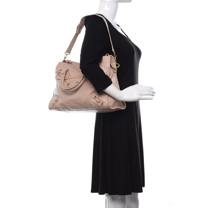 Balenciaga Agneau Giant 12 Gold Hardware City Rose Aubepine Rose Light 2 of 11