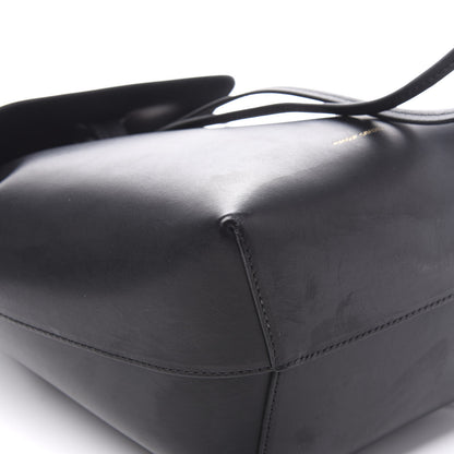 Mansur Gavriel Calfskin Mini Backpack Bag Black Flamma 8 of 11