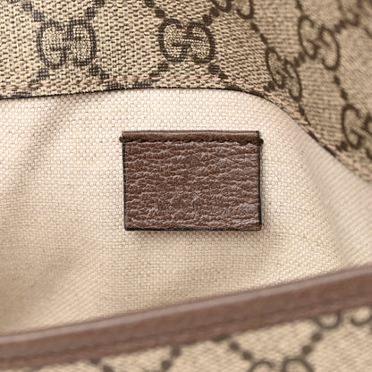 Gucci GG Supreme Monogram Neo Vintage Web Belt Bag Brown 6 of 12