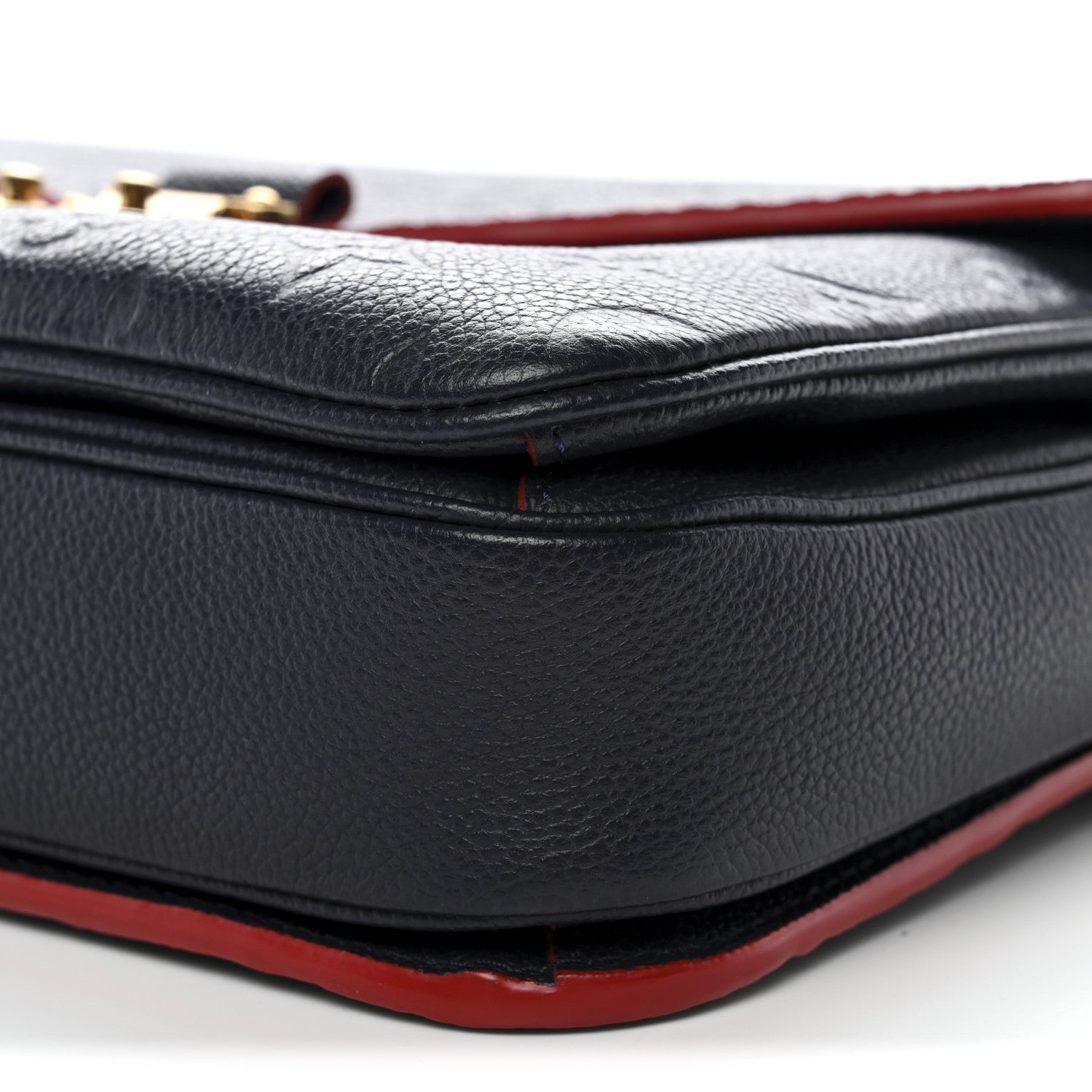 Louis Vuitton Empreinte Pochette Metis Marine Rouge 9 of 11