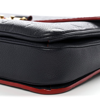 Louis Vuitton Empreinte Pochette Metis Marine Rouge 9 of 11