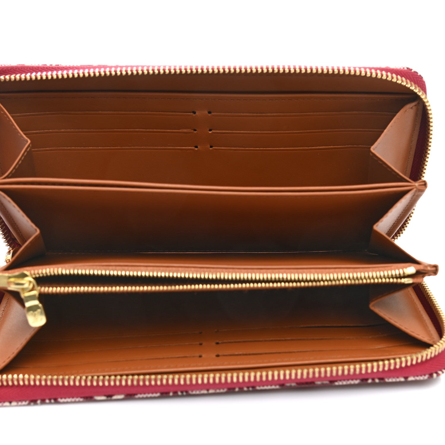 Louis Vuitton Jacquard Since 1854 Zippy Wallet Bordeaux 5 of 7