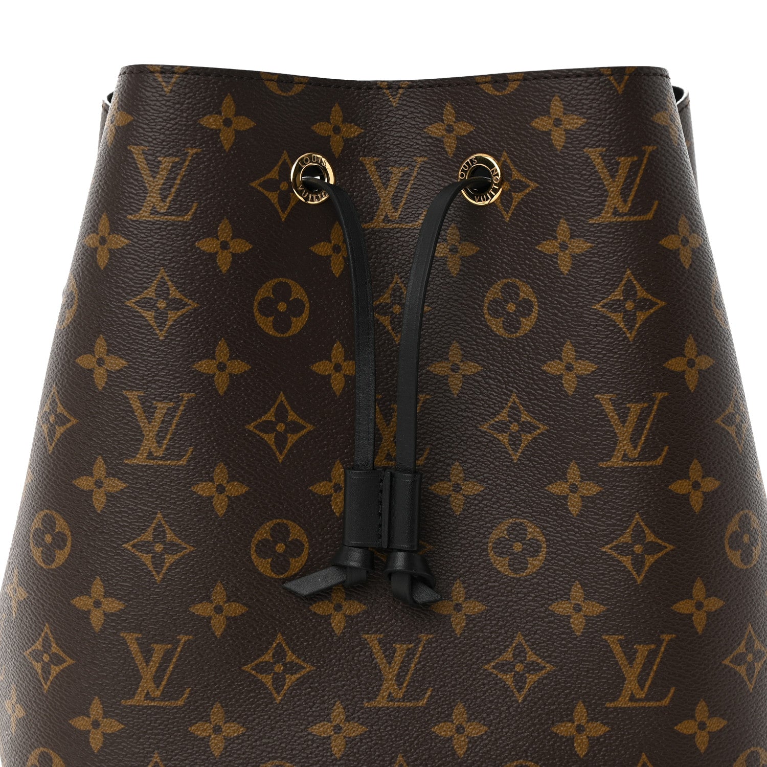 Louis Vuitton Monogram Neonoe MM Black 7 of 12
