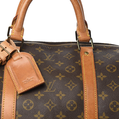 Louis Vuitton Monogram Keepall Bandouliere 60 13 of 14