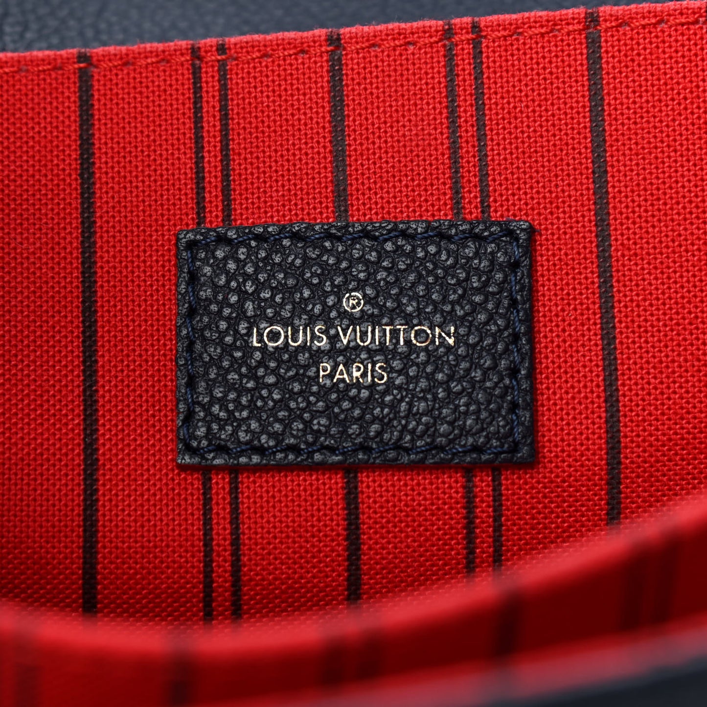Empreinte Pochette Metis Marine Rouge