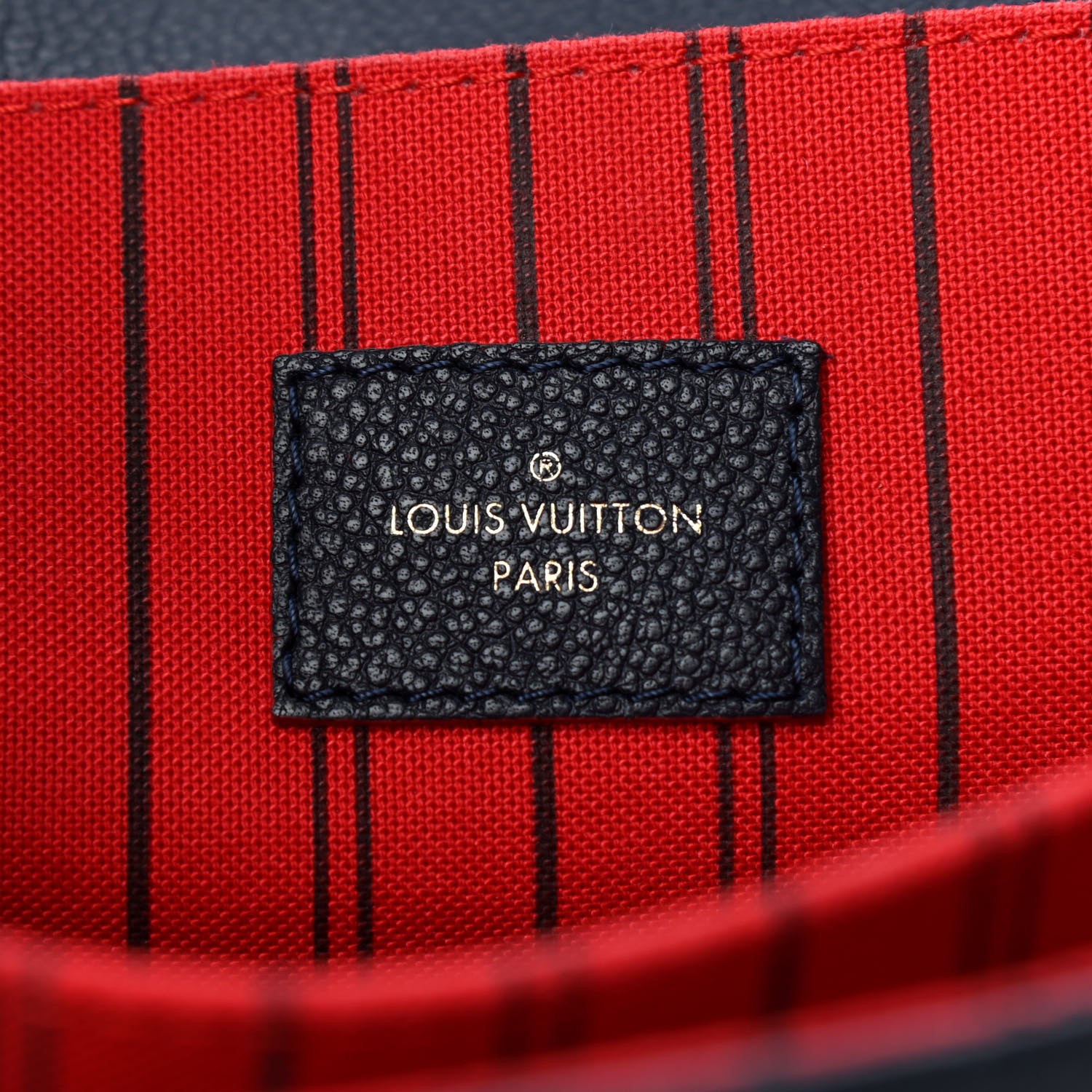 Louis Vuitton Empreinte Pochette Metis Marine Rouge 6 of 9