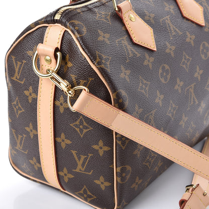 Louis Vuitton Monogram Speedy Bandouliere 25 9 of 9