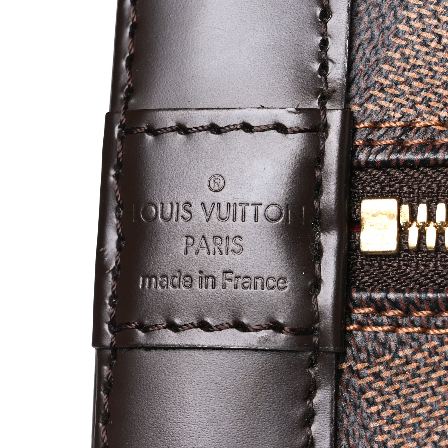 Louis Vuitton Damier Ebene Alma MM 5 of 9