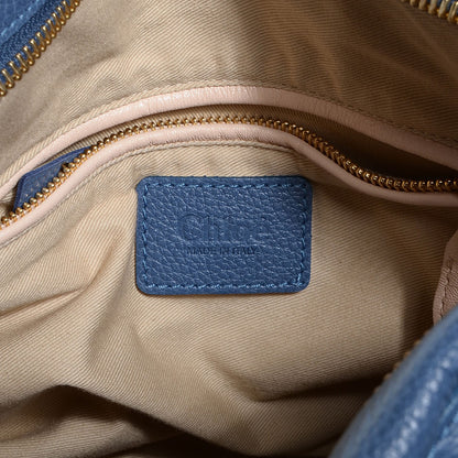 Chloe Calfskin Medium Paraty Street Blue 6 of 8