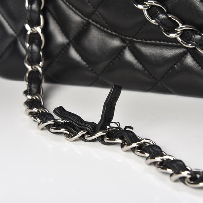 Chanel Lambskin Quilted Maxi Single Flap Black 5 of 8