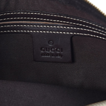 Gucci GG Supreme Monogram Belt Bag Dark Brown 6 of 9
