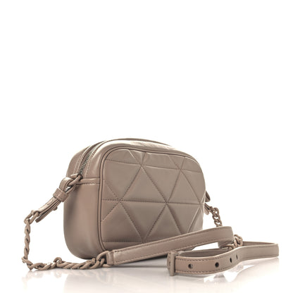 Prada Nappa Triangle Stitched Spectrum Camera Bag Cipria 3 of 9