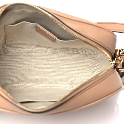 Gucci Pebbled Calfskin Small Soho Disco Bag Camelia 5 of 11