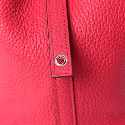 Hermes Taurillon Clemence Picotin Lock 18 PM Rose Extreme 7 of 10