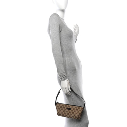 Gucci Monogram Pretty Boat Pochette Brown 2 of 11
