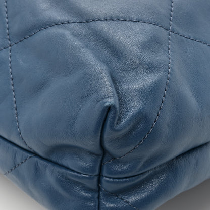 Chanel Shaded Calfskin Quilted Chanel 22 Blue Dark Blue 15 of 15