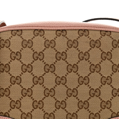 Gucci Monogram Mini Bree Messenger Bag Beige Soft Pink 8 of 12