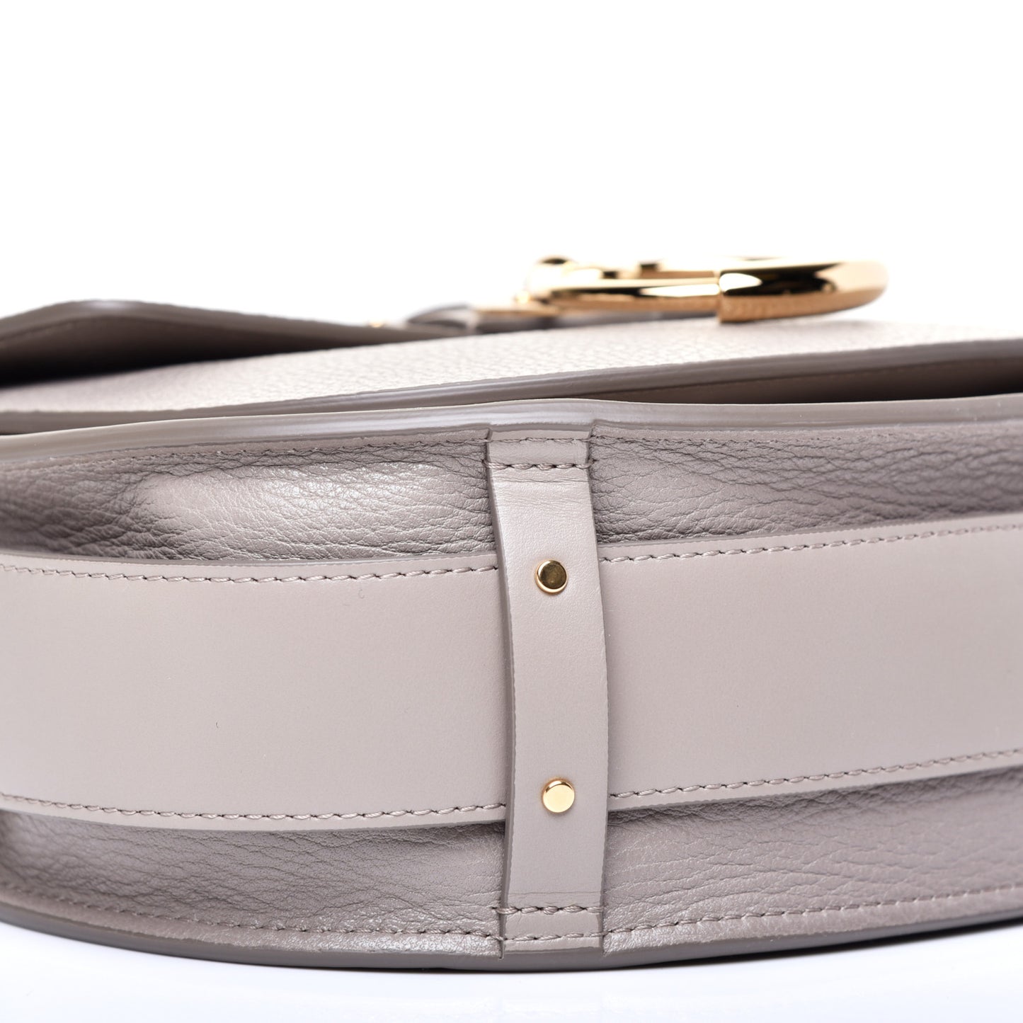 Calfskin Large Tess Bag Motty Grey