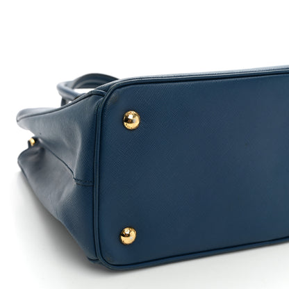 Prada Saffiano Medium Galleria Double Zip Tote Cobalto 10 of 13