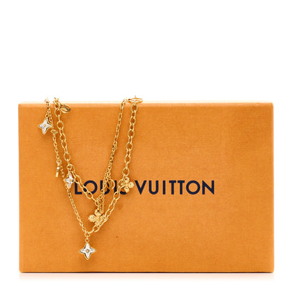 Louis Vuitton Metal Crystal Blooming Supple Necklace 7 of 7