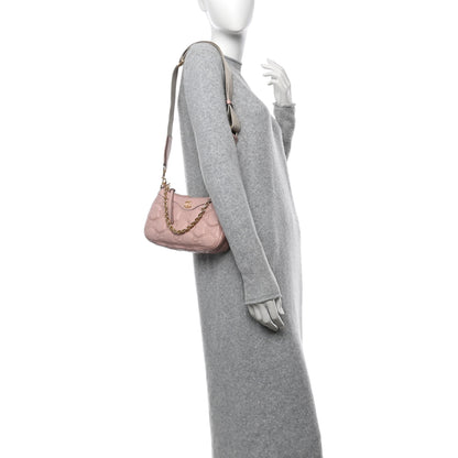 Gucci Calfskin GG Matelasse Chain Handbag Perfect Pink Natural 2 of 10