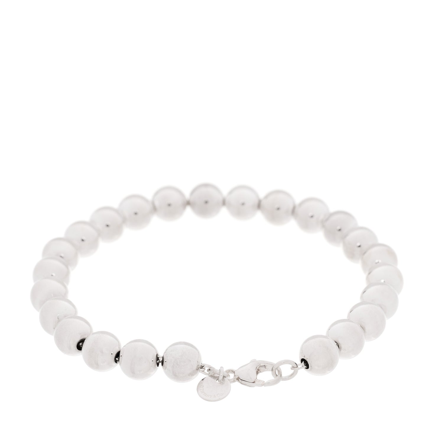 Sterling Silver 8mm Hardwear Ball Bracelet