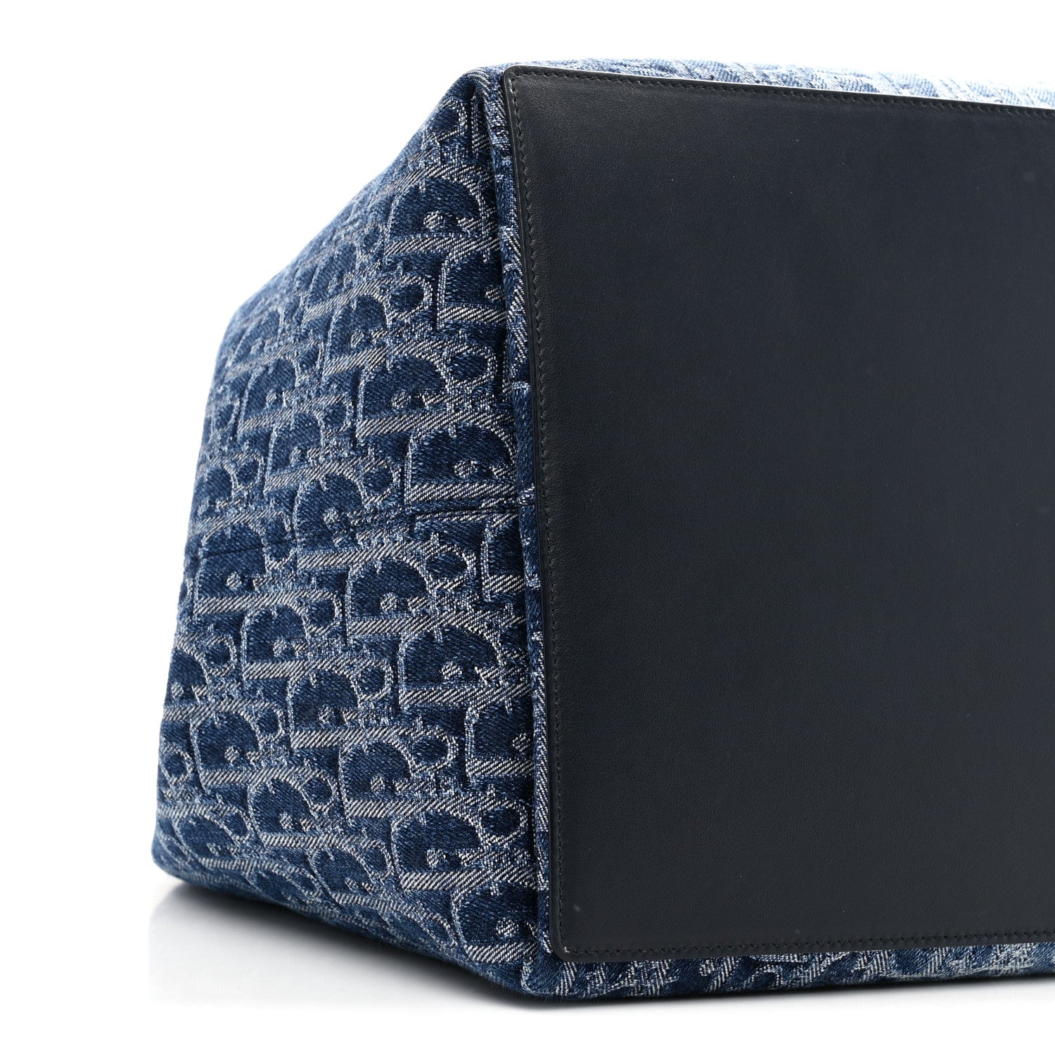 Christian Dior DIOR Denim Jacquard Oblique Large Toujours Blue 10 of 11
