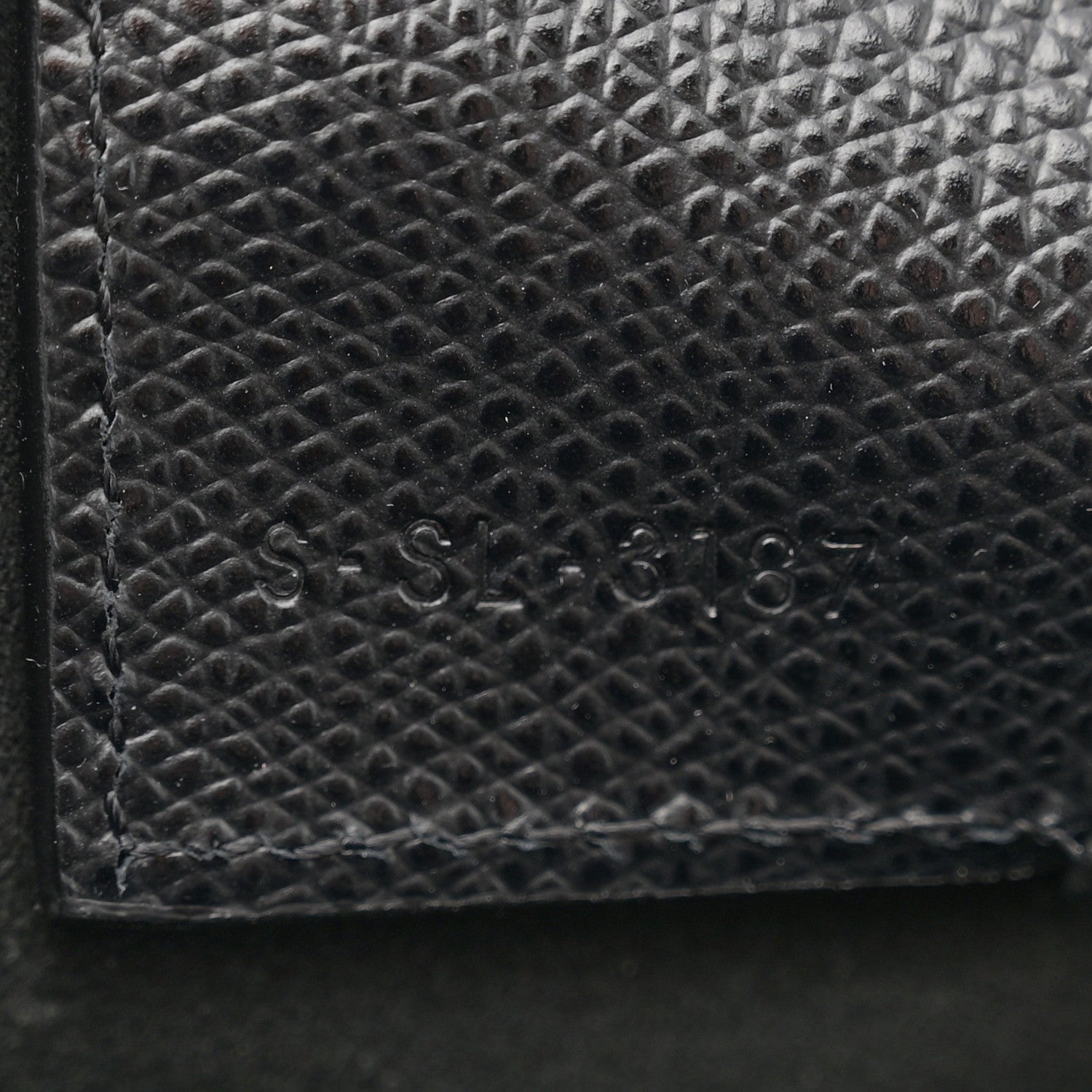 Celine Grained Calfskin Small Vertical Cabas Black 7 of 11
