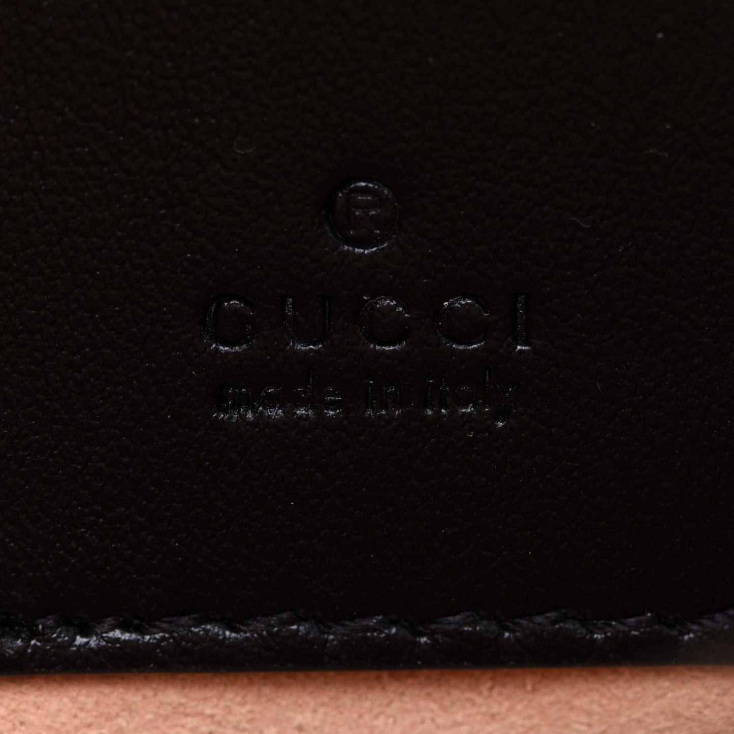 Calfskin Matelasse GG Marmont Wristlet Black