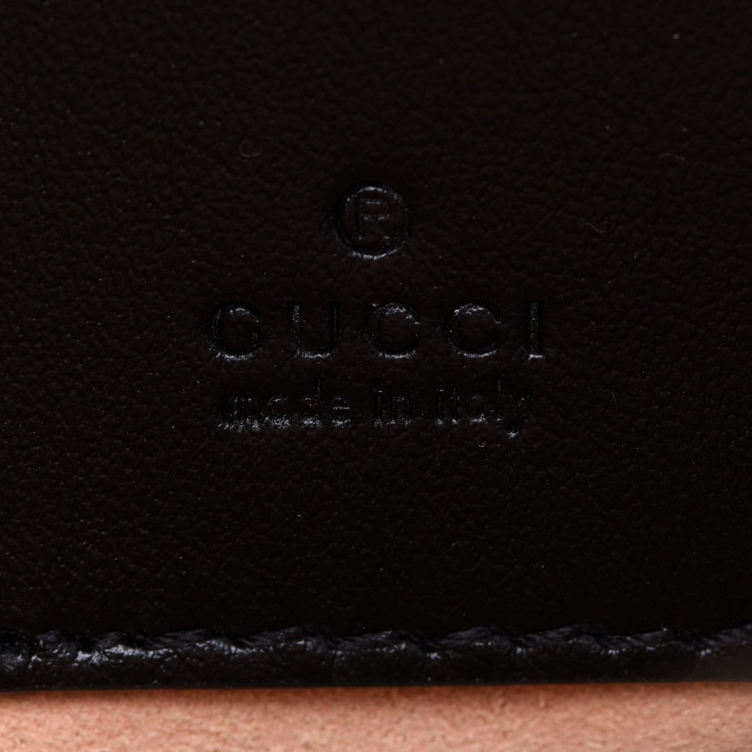 Gucci Calfskin Matelasse GG Marmont Wristlet Black 7 of 12