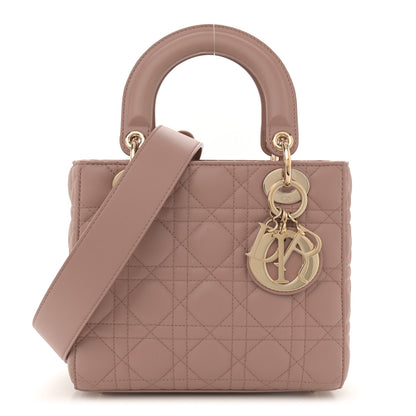 Christian Dior Lambskin Cannage Small My ABCDior Lady Dior Fard 1 of 11