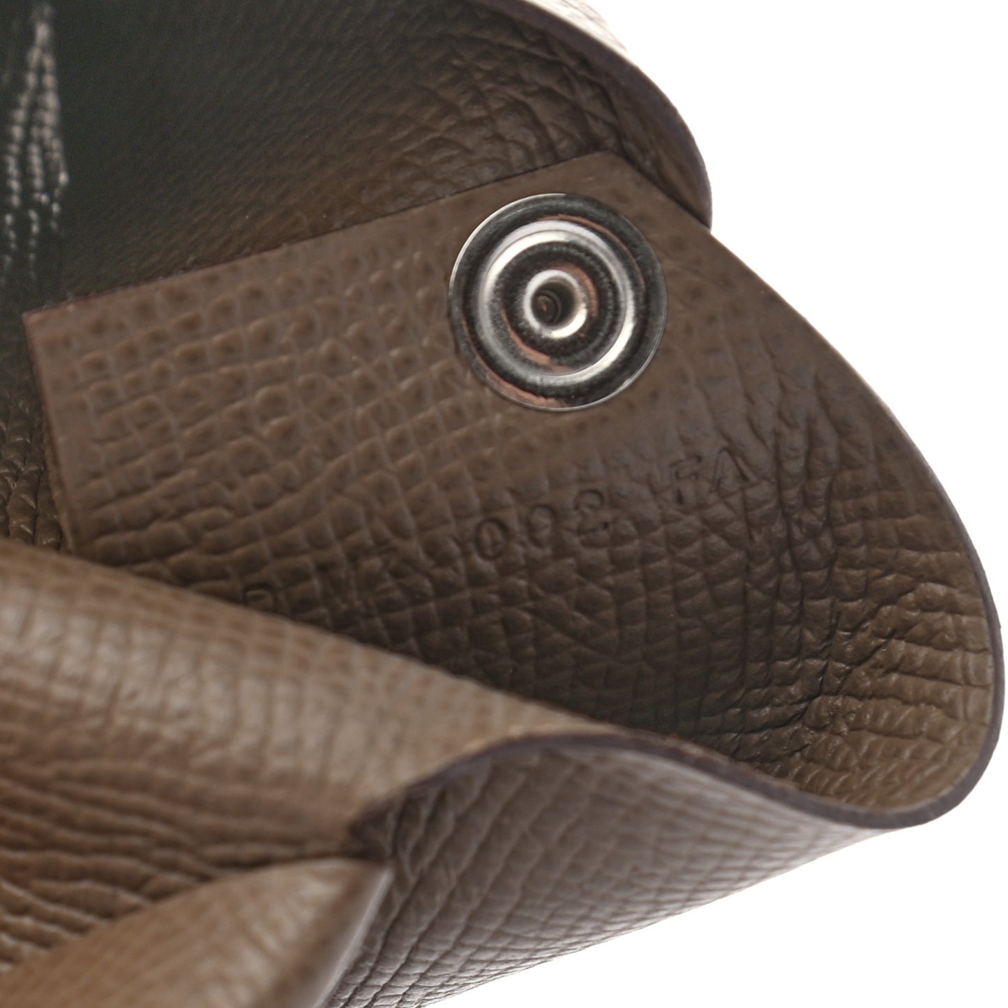 Epsom Calvi Card Case Etoupe