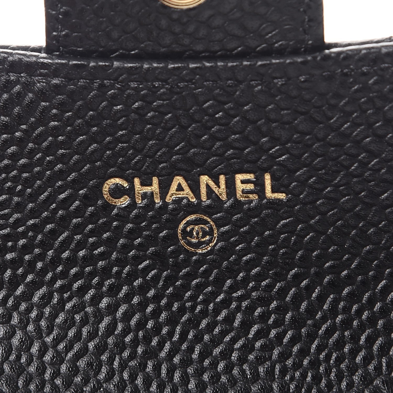 Chanel Caviar Quilted Flap Card Holder Black 6 of 9