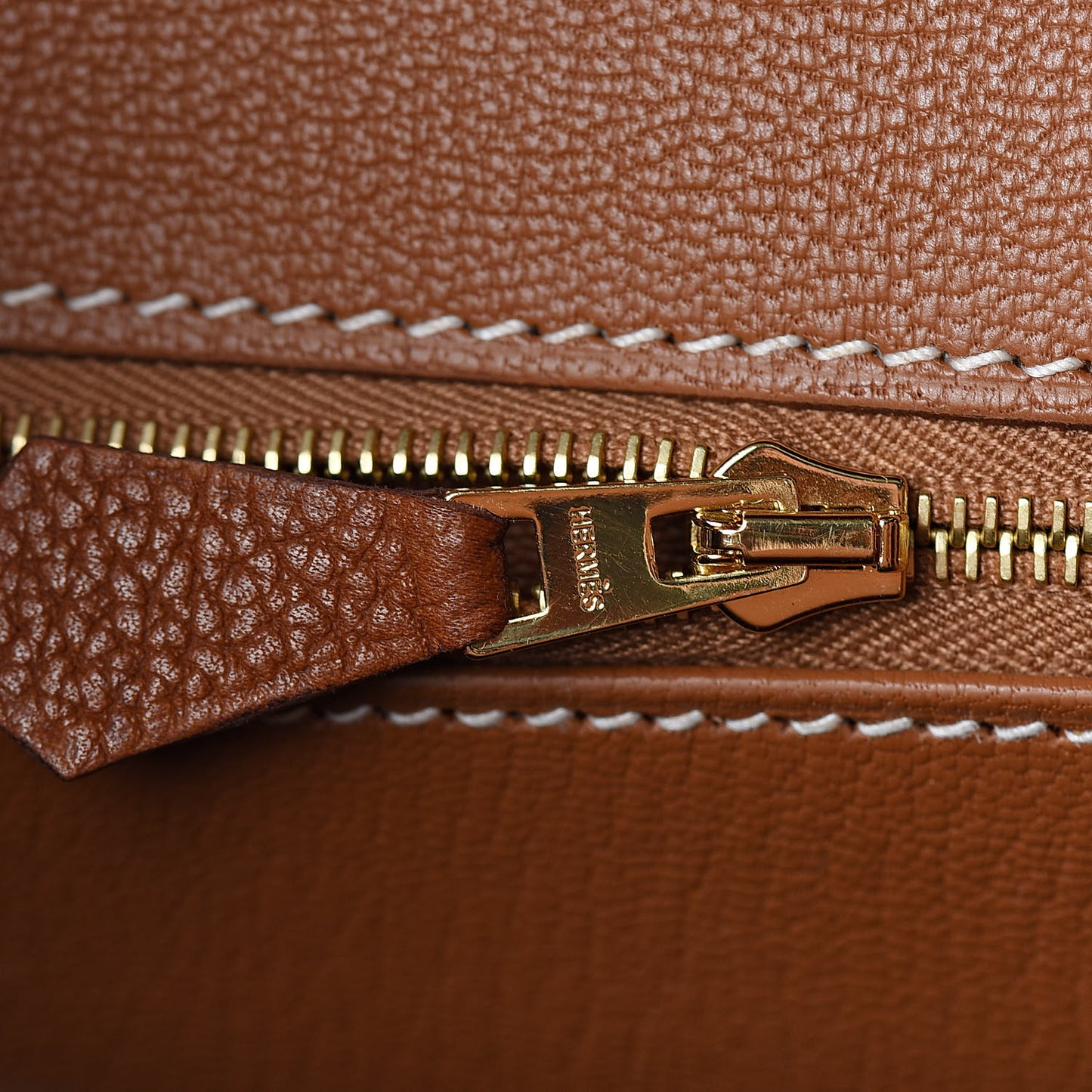 Natural Barenia Faubourg Birkin 35 Fauve