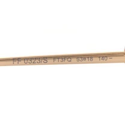 Fendi Metal F is Fendi Sunglasses FF 0323/S Gold 6 of 7