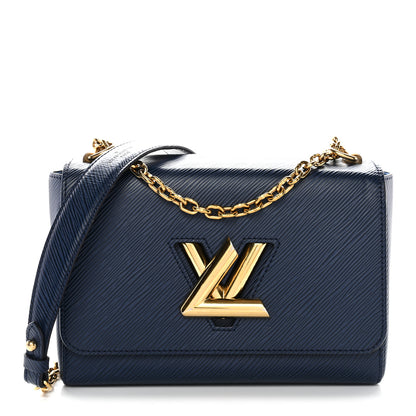 Louis Vuitton Epi Twist Shoulder Bag MM Indigo 1 of 11