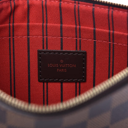 Louis Vuitton Damier Ebene Neverfull MM GM Pochette 8 of 10
