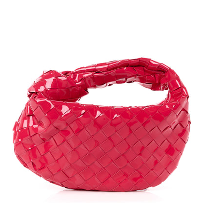 Bottega Veneta Patent Nappa Intrecciato Mini Jodie Candy Stripe 1 of 11